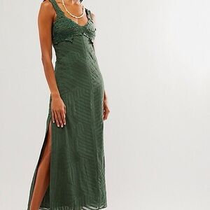 NWT Free People Coastal Treasures Maxi Dress